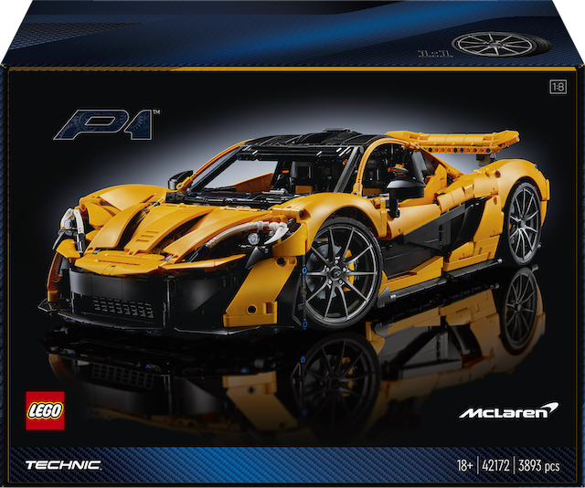 إطلاق LEGO® Technic™ لسيارة ماكلارين P1™