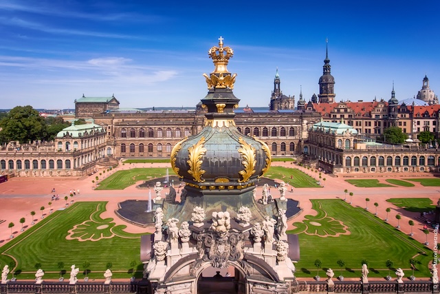 دريسدن زوينجر دريسدن
Dresden Der Dresdner Zwinger 
