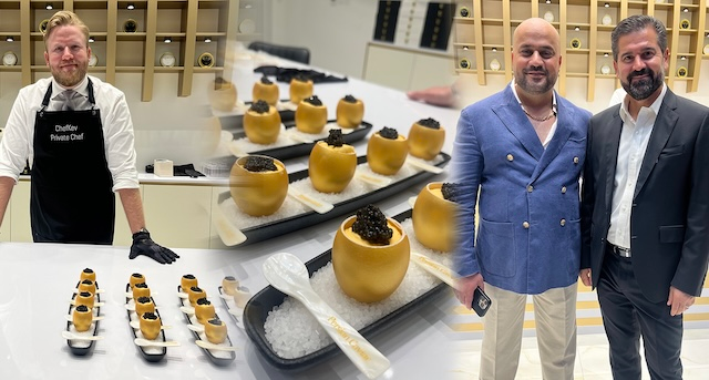 من متجر "الكافيار الفارسي" في دبي