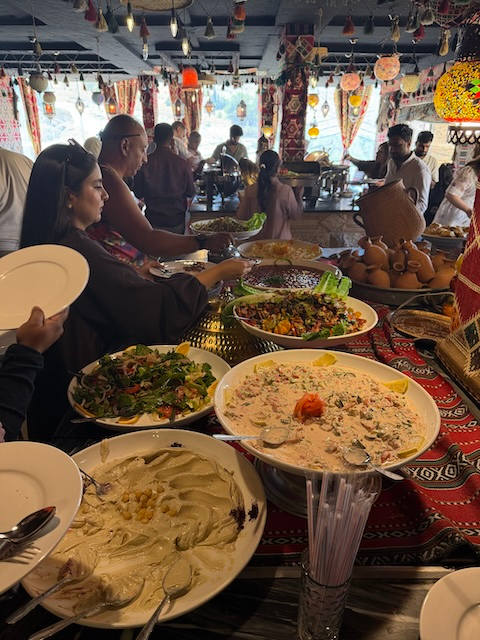 أحد مطاعم البتراء